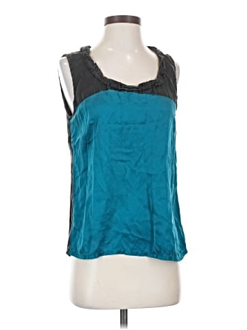 Chelsea Flower Sleeveless Silk Top (view 1)