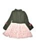 Little Lass 100% Polyester Green Dress Size 3T - photo 2