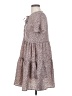 Shein Animal Print Brown Casual Dress Size S - photo 5