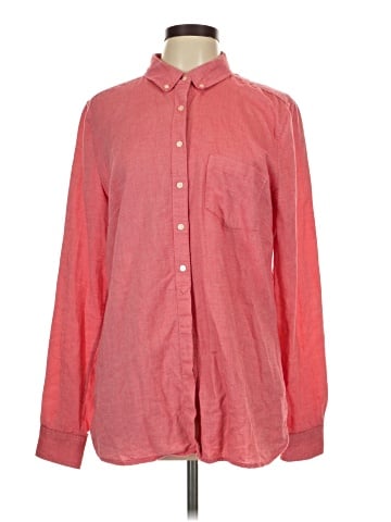 Gap Long Sleeve Button-Down Shirt (view 1)