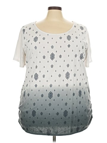 Lane Bryant Outlet Short Sleeve T-Shirt (view 1)