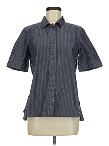 Lafayette 148 New York Short Sleeve Blouse (view 1)