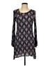 Unbranded 100% Rayon Paisley Blue Casual Dress Size L (estimated) - photo 1
