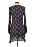 Unbranded 100% Rayon Paisley Blue Casual Dress Size L (estimated) - photo 2
