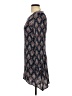 Unbranded 100% Rayon Paisley Blue Casual Dress Size L (estimated) - photo 5