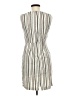 Apt. 9 Stripes Ivory Casual Dress Size 6 - photo 2