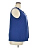 Grace Blue Sleeveless Blouse Size 2X - photo 4