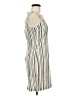 Apt. 9 Stripes Ivory Casual Dress Size 6 - photo 4