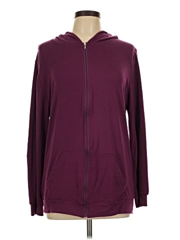 Doublju Zip Up Hoodie (view 1)