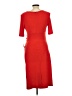 Joseph Ribkoff Red Orange Cocktail Dress Size 12 - photo 2
