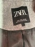 Zara Gray Coat Size L - photo 6