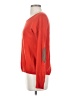 Autumn Cashmere 100% Cashmere Red Cashmere Pullover Sweater Size S - photo 5