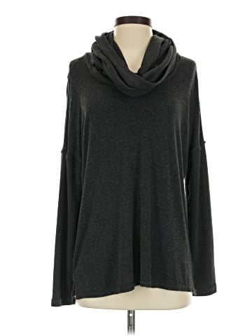 Bordeaux Long Sleeve Top (view 1)