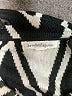 John Paul Richard 100% Acrylic Chevron-herringbone Black Pullover Sweater Size L (estimated) - photo 7