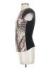 Ted Baker London 100% Polyester Metallic Silver Sleeveless T-Shirt Size 4 (1) - photo 5