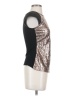Ted Baker London 100% Polyester Metallic Silver Sleeveless T-Shirt Size 4 (1) - photo 4