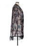 Daniel Rainn 100% Polyester Gray Poncho Size 0X - 1X - photo 4
