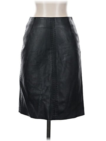 Petite Sophisticate Faux Leather Skirt (view 1)