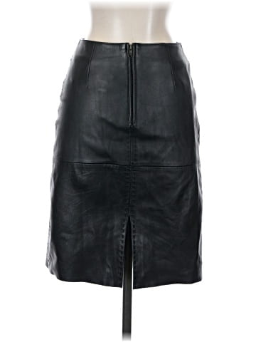 Petite Sophisticate Faux Leather Skirt (view 2)