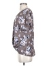 West Kei 100% Polyester Gray Short Sleeve Blouse Size S - photo 5
