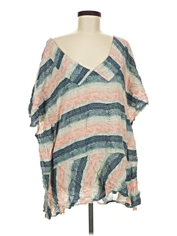 ViX by Paula Hermanny Short Sleeve Blouse (view 1)