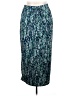 Messini Print Teal Casual Skirt Size XL - photo 1