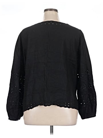 J.Crew 3/4 Sleeve Blouse (view 2)