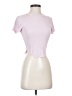 Zara Pink Short Sleeve Turtleneck Size S - photo 1