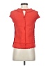 Zara Basic Orange Sleeveless Blouse Size XS - photo 2