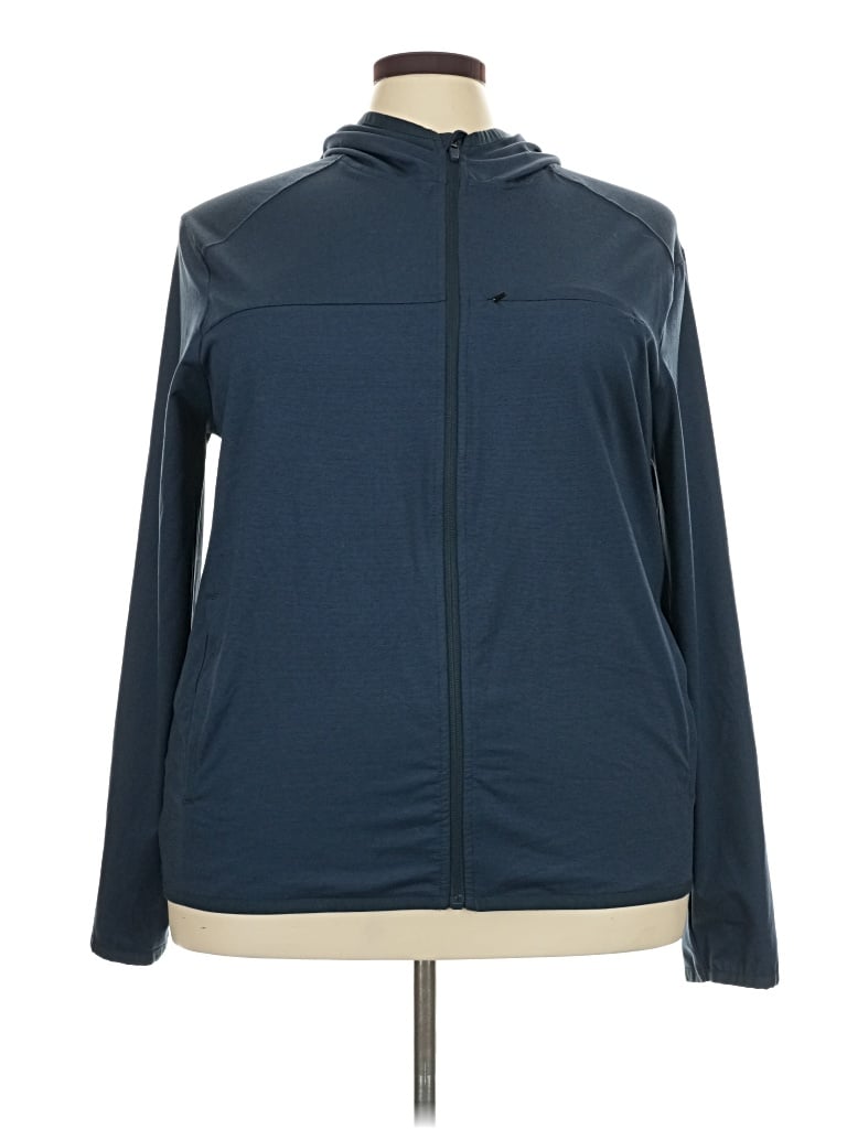 Pre-owned All In Motion Track Jacket In Blue