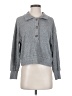 Sweet Romeo Gray Long Sleeve Blouse Size XS - photo 1