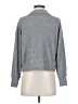 Sweet Romeo Gray Long Sleeve Blouse Size XS - photo 2