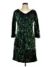 Assorted Brands Stars Green Cocktail Dress Size L - photo 1