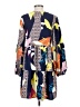 Unbranded Print Blue Casual Dress Size S - photo 2