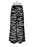 Kensie 100% Polyester Animal Print Black Active Pants Size 33 waist (estimated) - photo 2