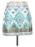 Miami Graphic Teal Casual Skirt Size M - photo 1