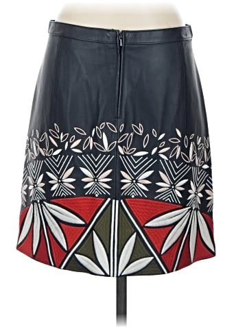 Tory Burch Faux Leather Skirt (view 2)