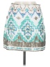 Miami Graphic Teal Casual Skirt Size M - photo 2