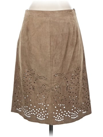 Theory Leather Skirt (view 2)