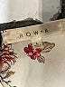 Row A 100% Polyester Floral Ivory Casual Dress Size L - photo 7