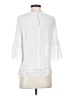 Ann Taylor LOFT 100% Polyester White 3/4 Sleeve Blouse Size S - photo 2