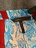 BCBGMAXAZRIA Paisley Blue Shorts Size S - photo 3