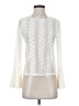 Ann Taylor LOFT Ivory Long Sleeve Blouse Size M (petite) - photo 1