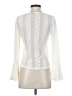 Ann Taylor LOFT Ivory Long Sleeve Blouse Size M (petite) - photo 2