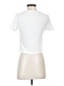 Zara White Short Sleeve Top Size S - photo 2