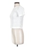 Zara White Short Sleeve Top Size S - photo 5