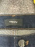 Theory Chevron-herringbone Blue Jeans Size 31 waist - photo 7