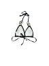 Unbranded Black Swimsuit Top Size S - photo 2