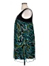 En Focus Studio 100% Polyester Graphic Teal Casual Dress Size 14 - photo 5