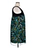 En Focus Studio 100% Polyester Graphic Teal Casual Dress Size 14 - photo 4